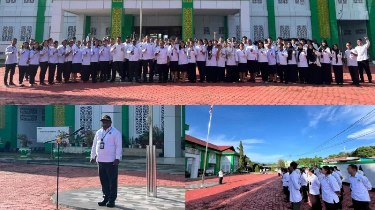 Apel Perdana Pasca Libur, Kemenag Papua Barat Tekankan Kerukunan dan Integritas