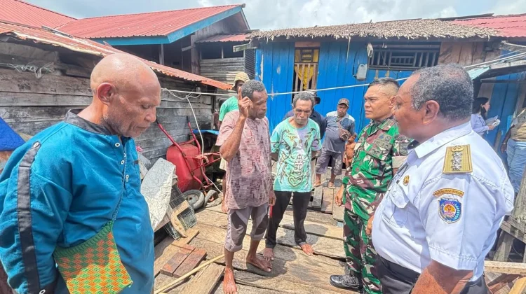 DPKP Teluk Bintuni Tinjau Perumahan Nelayan Tahiti 2026