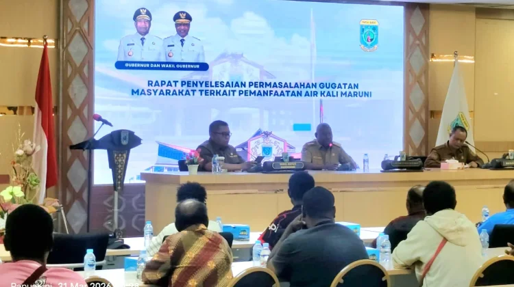 Pemprov Papua Barat Fasilitasi Penyelesaian Sengketa Kali Maruni