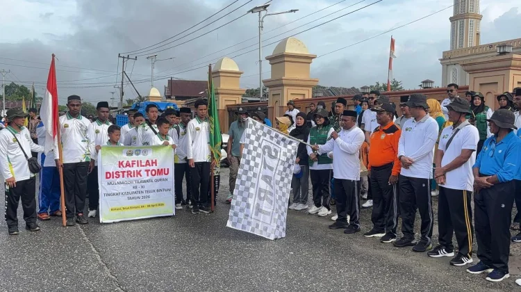 Pawai Ta’aruf Meriahkan MTQ XI Teluk Bintuni