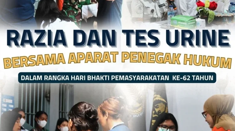 Lapas Perempuan Manokwari Gelar Razia, Perkuat Komitmen Bebas Narkoba