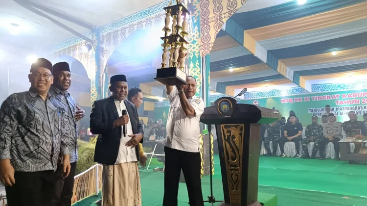 Bintuni Hat-trick Juara Umum MTQ Teluk Bintuni XI