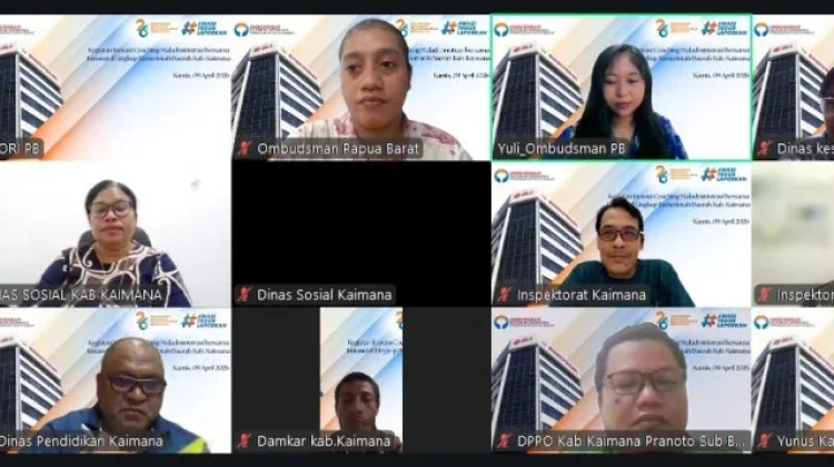 Ombudsman Papua Barat Perkuat Pencegahan Maladministrasi lewat Coach Daring