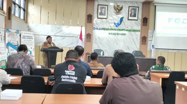 BPOM Manokwari Gelar FGD Cegah Tangkal Lintas Sektor