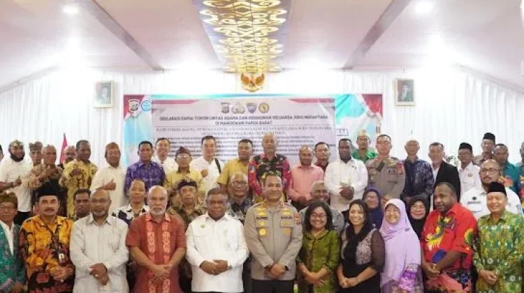 Kapolda Papua Barat Gelar Tatap Muka bersama Tokoh Lintas Agama dan Kerukunan