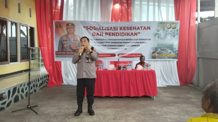 Polda Papua Barat Dorong Program Papua Cerdas dan Produktif