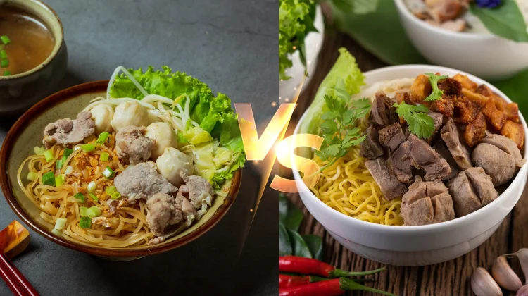 Mie Ayam vs. Mie Pangsit, Serupa tapi Tak Sama