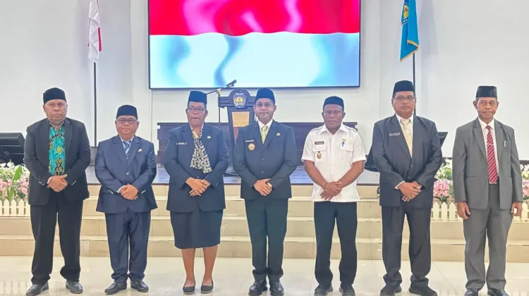 Lima Pejabat Eselon II Pemkab Teluk Bintuni Dilantik