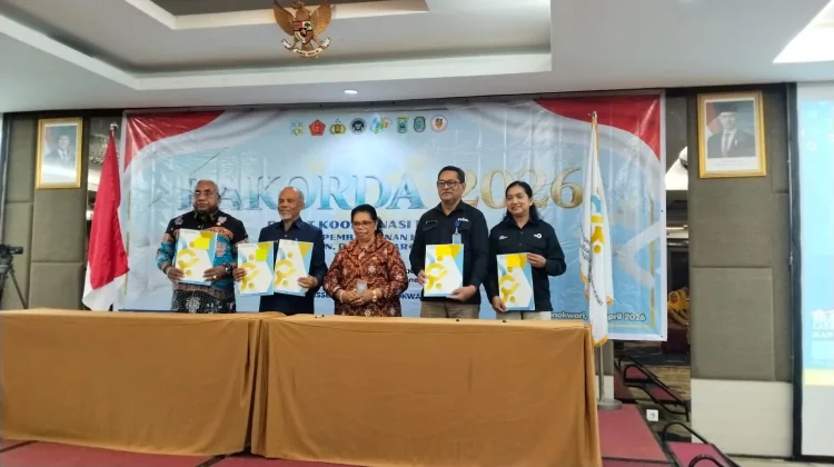 BKKBN Papua Barat Teken PKS Lintas Sektor di Rakorda Bangga Kencana 2026