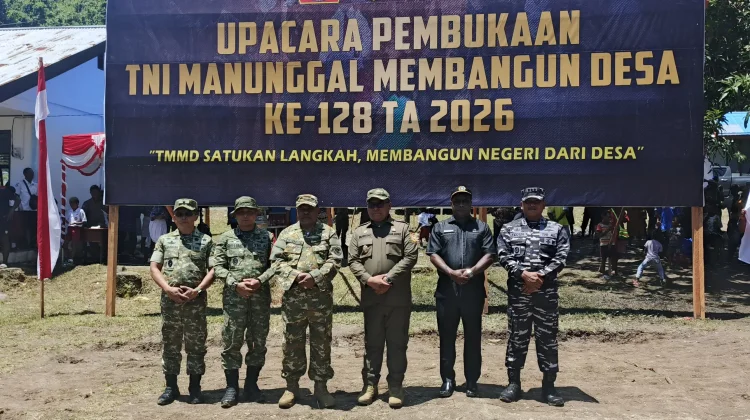 TMMD Satukan Langkah Bangun Desa di Manokwari
