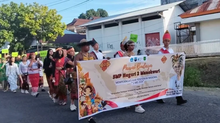Gebyar Hardiknas Manokwari Perkuat Sinergi Pendidikan