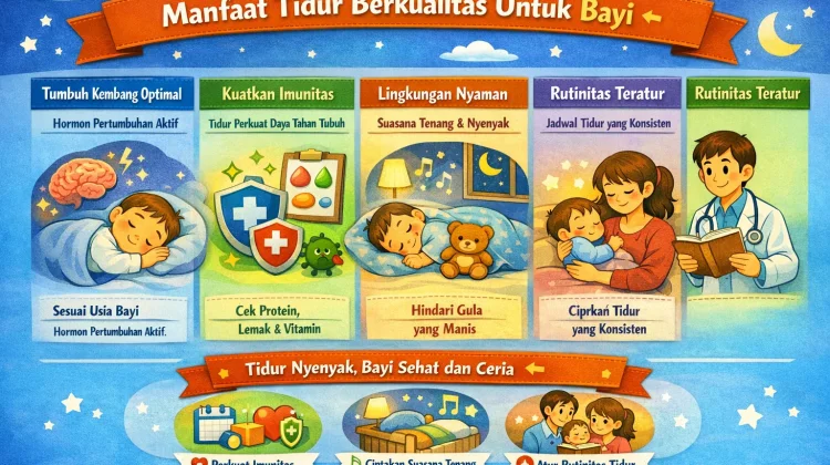 Manfaat Tidur Berkualitas untuk Bayi