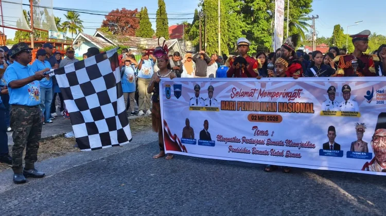 Gubernur Lepas Pawai Pendidikan Sambut Hardiknas 2026