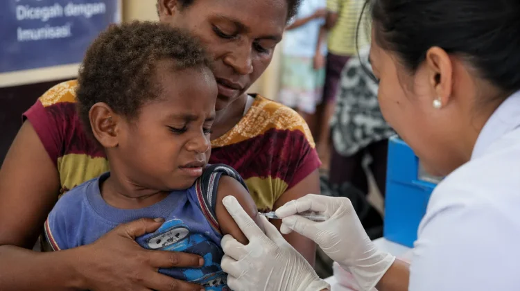 Papua Barat Genjot Imunisasi Massal usai Penetapan KLB Campak dan Rubella