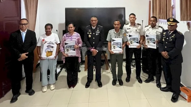 HBP Ke-62: Kanwil Ditjenpas Papua Barat Beri Penghargaan Mitra Strategis