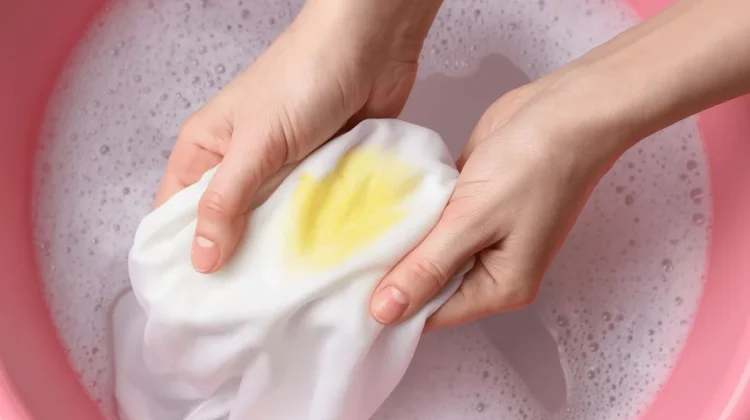 Cara Menghilangkan Noda Luntur pada Baju Putih