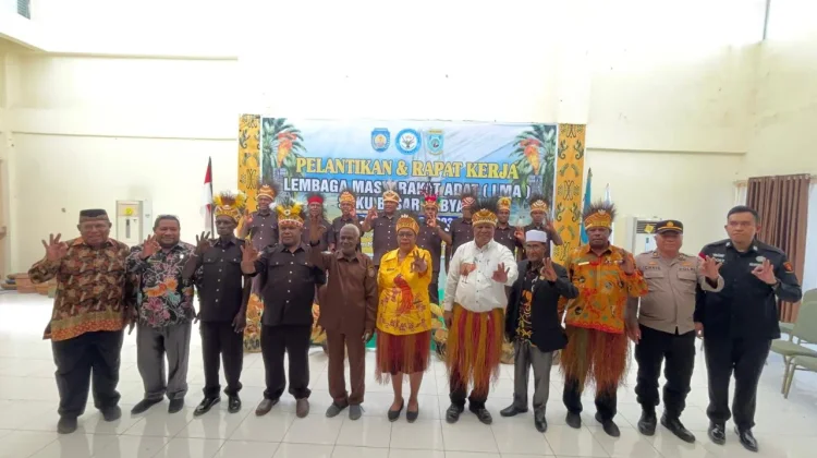 Nuh Inai Resmi Jabat Ketua LMA Sebyar