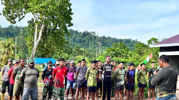Apel Pagi Satgas TMMD Perkuat Kekompakan Personel Lapangan