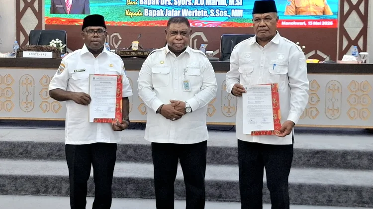 Jafar Wetefe Resmi Pimpin Dinas Pariwisata Papua Barat, Tekankan Sinergi