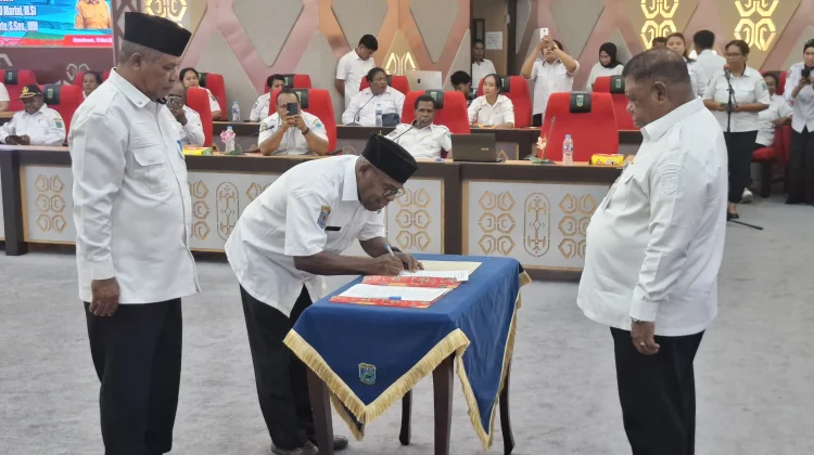 Sertijab Kadispar Papua Barat: Jafar Werfete Gantikan Syors Marani