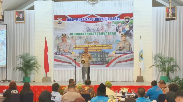 Polda Papua Barat Perkuat Sinergi dengan Organisasi Masyarakat Jaga Kamtibmas