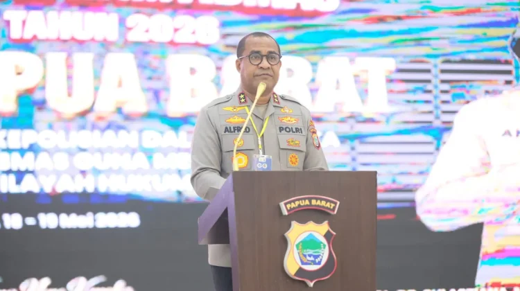 Polda Papua Barat Evaluasi Kinerja Triwulan Pertama 2026