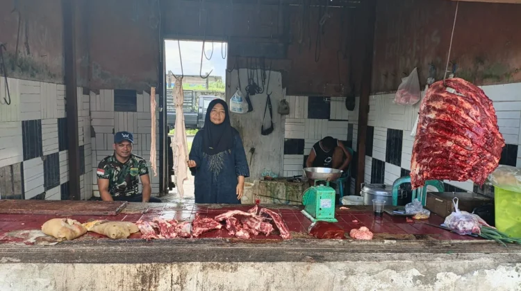 Menjelang Idul Adha Harga Daging Sapi di Pasar Wosi Relatif Stabil