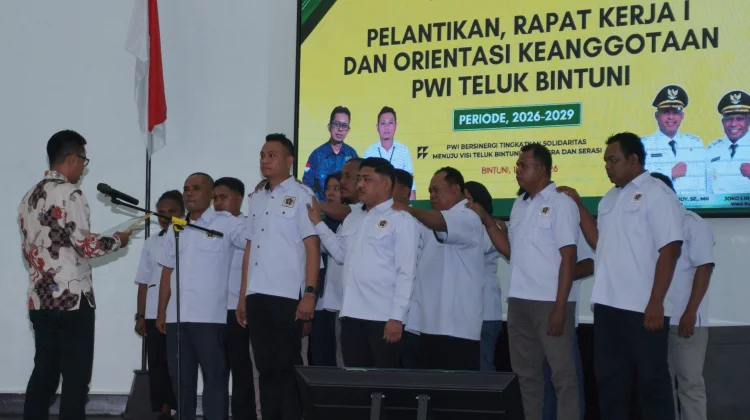 Bupati Teluk Bintuni Dorong Pers Profesional Bersinergi dengan Pemerintah