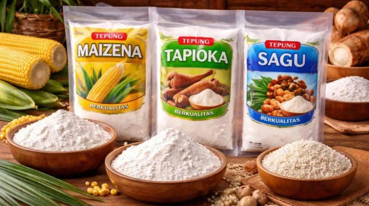 Perbedaan tepung maizena, sagu, dan tapioka yang sering tertukar