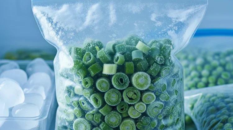 Cara menyimpan daun bawang agar awet, gunakan wadah kedap udara