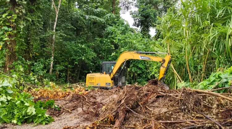 Pembukaan Lahan Kakao TMMD Kodim 1801/Manokwari Ditargetkan Rampung Tepat Waktu