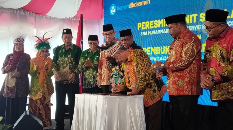 Mendikdasmen Resmikan SMA Muhammadiyah Conservation Manokwari