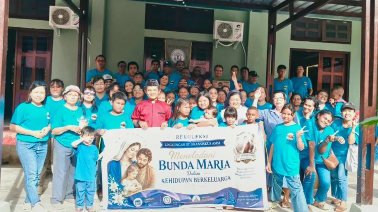 Rekoleksi Lingkungan St Fransiskus Asisi Perkuat Nilai Kebersamaan Keluarga