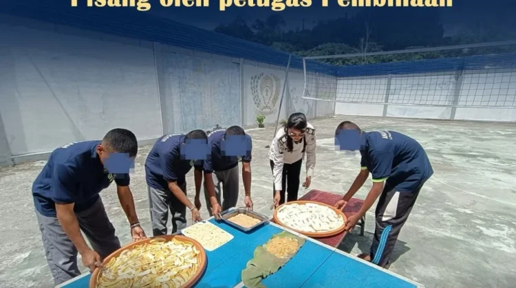 LPKA Manokwari Bekali Anak Binaan Keterampilan Membuat Keripik Sale Pisang
