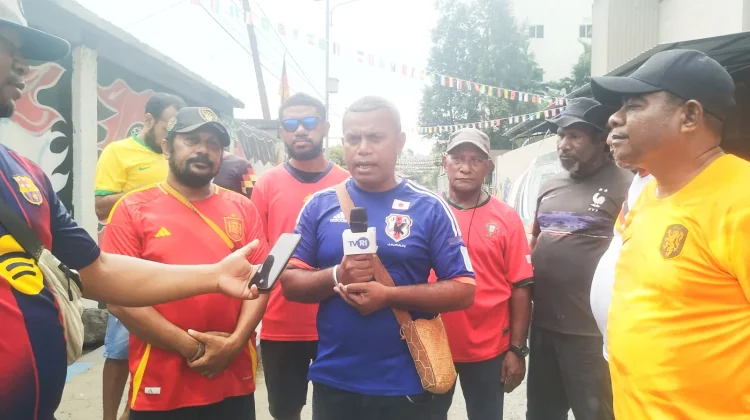 Karang Taruna Fanimo Terus Lakukan Persiapan sebagai Kampung Piala Dunia