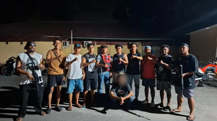 Teamsus Polresta Manokwari Tangkap Warga Binaan Kabur