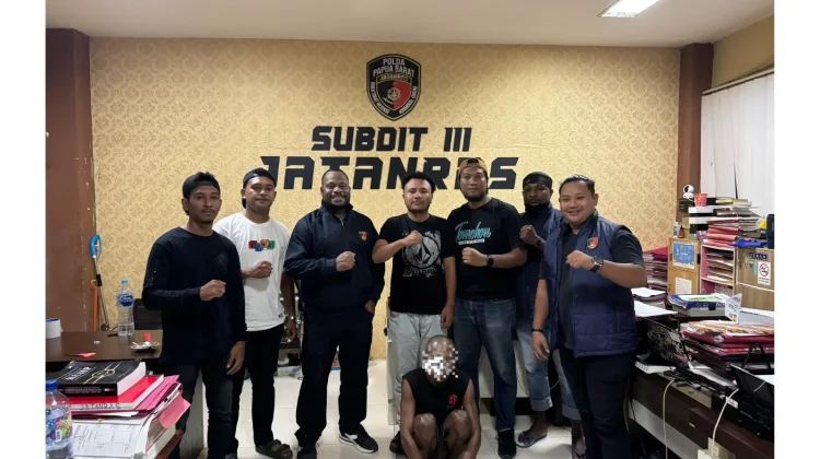 Jatanras Polda Papua Barat Bekuk Pelaku Curanmor Kunci T