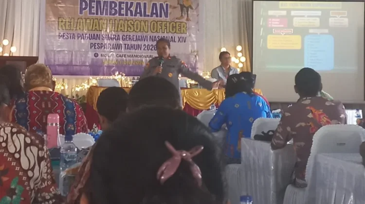 Pembekalan LO Tahap Kedua Digelar di Molas Cafe Manokwari