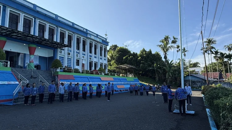 RRI Manokwari Gelar Upacara Hari Lahir Pancasil