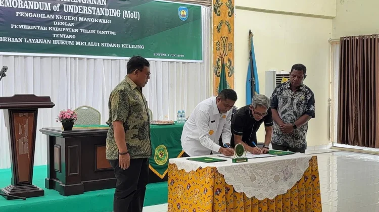 Pemkab Teluk Bintuni Gandeng PN Manokwari Layani Sidang Keliling