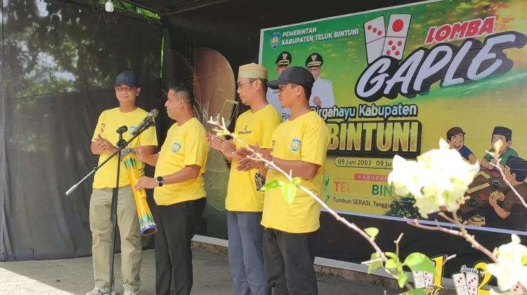 Ratusan Peserta Ikut Lomba Gaple jelang HUT Teluk Bintuni