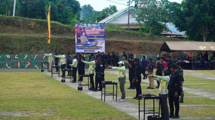 Perkuat Sinergi melalui ketangkasan Menembak