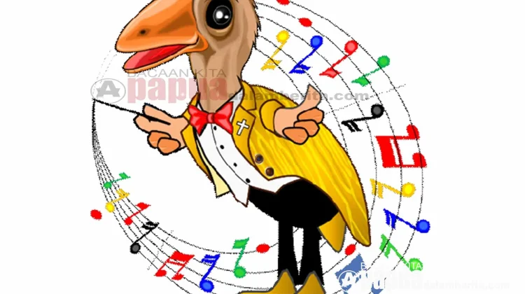 Mengenal pit sang konduktor, maskot resmi Pesparawi nasional XIV  Tahun 2026
