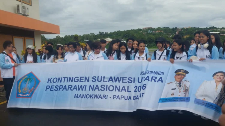 Provinsi Sulawesi Utara Datang Pertama di Pesparawi Nasional