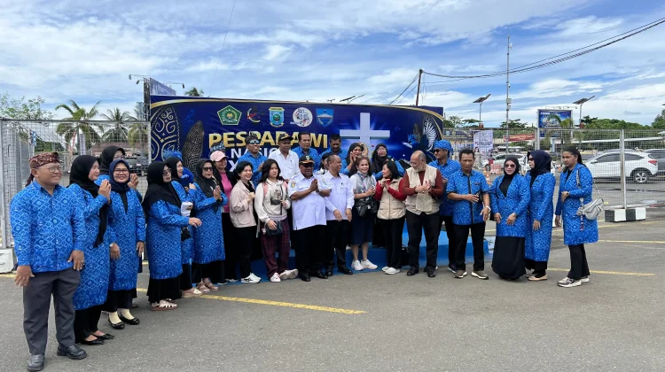 Paguyuban Pasundan Sambut Kedatangan Kontingen Pesparawi Provinsi Banten