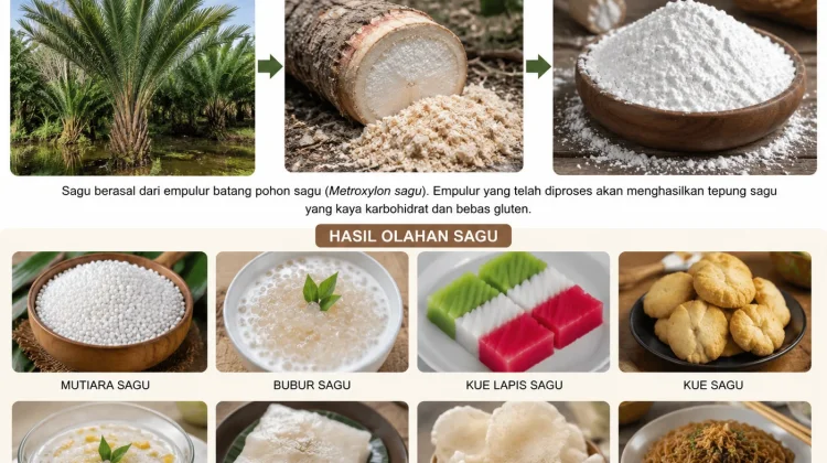 Hari Sagu Nasional 21 Juni: Merayakan Pangan Lokal Indonesia yang Kaya Manfaat