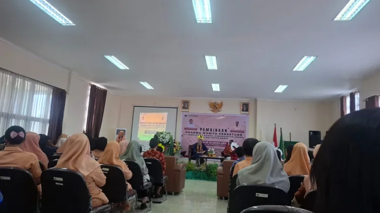 DWP Kemenag Pabar Perkuat Toleransi dan Kebersamaan Dukung Pesparawi Nasional