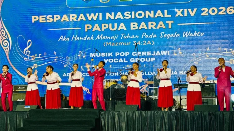 Biak Numfor Wakili Papua Tampil di Lomba Vocal Group Pesparawi Nasional XIV