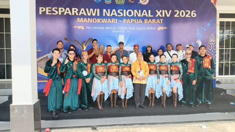 Kontingen Kalteng Bawa Identitas Budaya Dayak di Ajang Pesparawi Nasional XIV