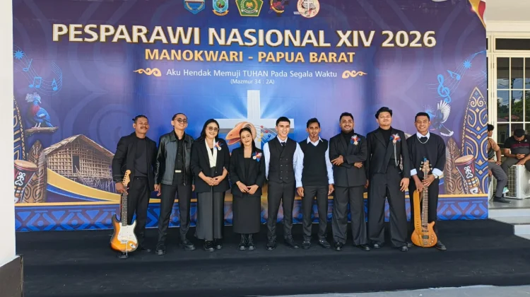 Musik Pop Gerejawi Maluku Pikat Penonton di Pesparawi Nasional XIV